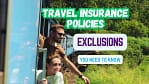 Travel Insurance Exclusions